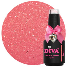 Diva Gel in a Bottle Shimmering Lovely Glow Collection 2 - 6x 15ml + Gratis Fineliner
