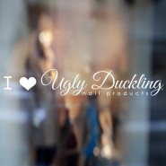 Ugly Duckling Sticker I Love Ugly Duckling