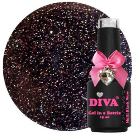 Diva Gel in a Bottle Shimmering Wow - Multi Black Wow - 15ml