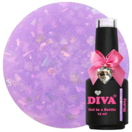 Diva Gel in a Bottle Showflakes Shabby - 15ml - Hema Free