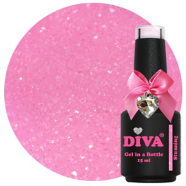 Diva Gel in a Bottle Shimmering Lovely Glow Collection 2 - 6x 15ml + Gratis Fineliner