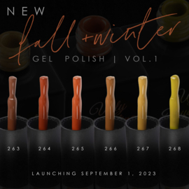 Gel Polish # Fall/Winter Collection 6 kleuren