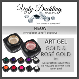 Ugly Duckling Art gel Gold