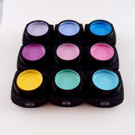 De hele collectie Color Gels 54 stuks