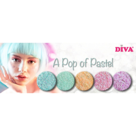 Diva Popping Pastels Collectie 5 stuks