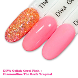 DIVA Gellak Coral Pink 10 ml