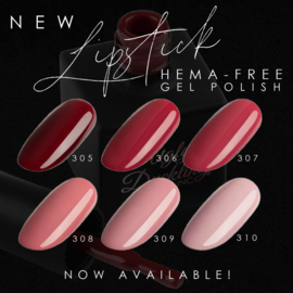 Gel Polish # Lipstick Collection 6 kleuren - HEMA FREE