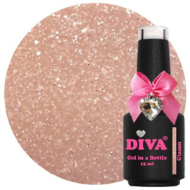Diva Gel in a Bottle Shimmering Lovely Glow Collection 1 - 6x 15ml + Gratis Fineliner