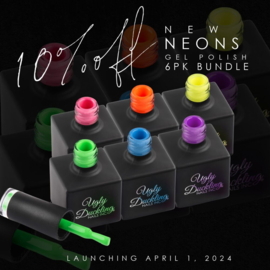 Gel Polish # New Neon 6pk Collection #287 - #292