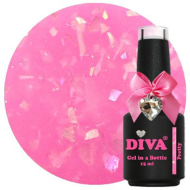 Diva Gel in a Bottle Showflakes Pretty - 15ml - Hema Free