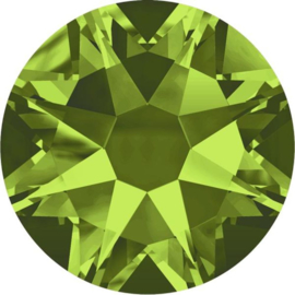 Swarovski Olivine - platte achterkant