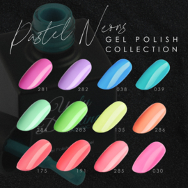 Pastel Neon Gelpolish Mix 12 stuks