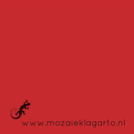 Geglazuurde mozaiektegel Mosa 15 x 15 cm Accent Rood 16950