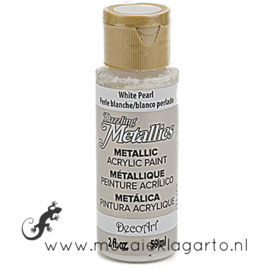 Acrylverf Metallic 59 ml White Pearl 26645