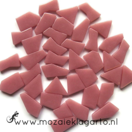 Mozaiek puzzelstukjes Glas 100 gram Roze 035