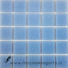 Basis glastegels Maagdenpalmblauw per 25 tegels 017