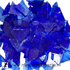 Gekleurde glasscherven Wispy Blauw W96-30w