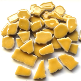 Keramiek Puzzelstukjes per 100 gram Gele Peper 102