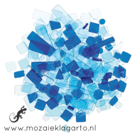 Acryl Mix Mozaiek Blauw/Aqua 2950
