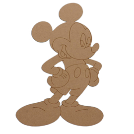 Ondergrond voor mozaiek MDF Mickey Mouse 30 cm