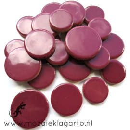 Keramiek Cirkel  3 maten Bordeaux 100 gram 047