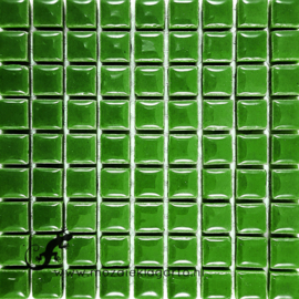 Keramiek tegel 10x10 mm per 81 Groen 141