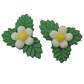Bloemetjes 2.5 cm – Kunststof Plakstenen 2 stuks  99