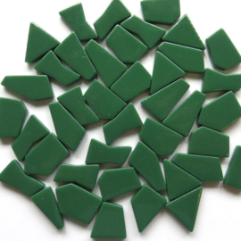 Mozaiek puzzelstukjes Glas 100 gram Donkergroen 055