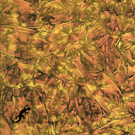Van Gogh Glas 5 x 15 cm Koper/Goud 890