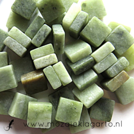 Mozaïek tegeltjes Marmer  1 x 1 cm per 50 gram Emerald Green 3002