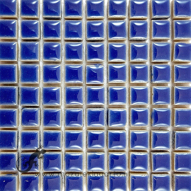 Keramiek tegel 10x10 mm per 81 Blauw 191