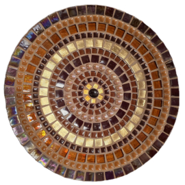 Mozaiekpakket 3 Schaal Cameleon Bruin/Goud