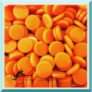 Mozaïektegeltjes Glas 18 mm Rond per 50 gram