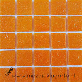 Basis glastegels Oranje per 25 tegels 093