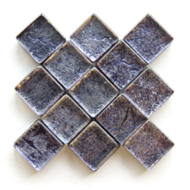 Mozaïek Glastegeltjes 10x10 mm (50 gram) Folie Kobaltblauw 1005