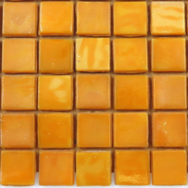 Glastegels 15 mm Opaal per 25 tegels Sodium Orange 95