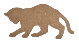 Ondergrond voor mozaïek MDF  Spelende Poes XL 1569 38 cm
