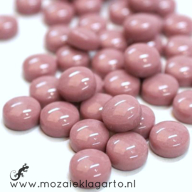 Glasdruppel Rond 12 mm per 50 gram Roze 035