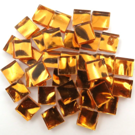 Spiegel tegeltjes 10x10 mm per 50 gram Koper 503