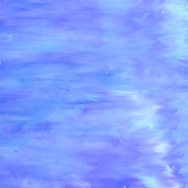 Glasplaat 19x20 cm Iriserend Hortensia Blauw CAG 124i