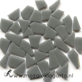 Mozaiek puzzelstukjes Glas 100 gram Grijs 045