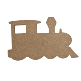 Ondergrond voor mozaïek MDF Locomotief 15 cm