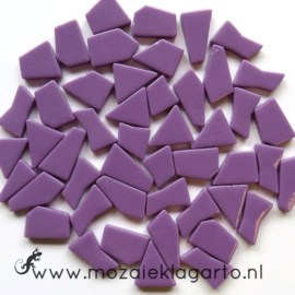 Mozaiek puzzelstukjes Glas 100 gram Magenta 60