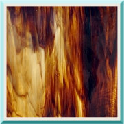 Glasplaten/Glasscherven Bruin - Crème