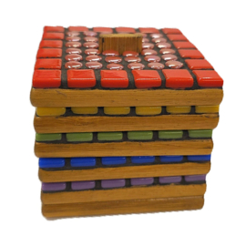 Mozaïek DIY pakket onderzetters Olympia – 5 stuks |79