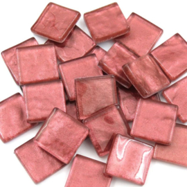 Mozaïektegeltjes Glas 2x2 cm Kristal Metallic per 100 gram