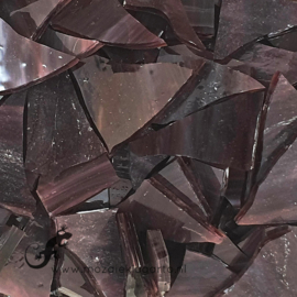 Gekleurde glasscherven Wispy Shrinking Violet CAG2123