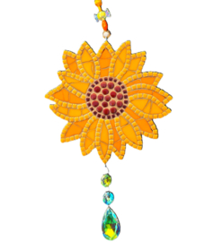 DIY Mozaïekpakket Suncatcher Tournesol – Voor Binnen & Buiten 28