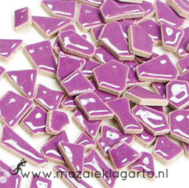 Keramiek Puzzelstukjes per 100 gram Paars 043