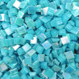Mozaïek Glastegeltjes Parelmoer 10x10 mm (50 gram) Coastal D841